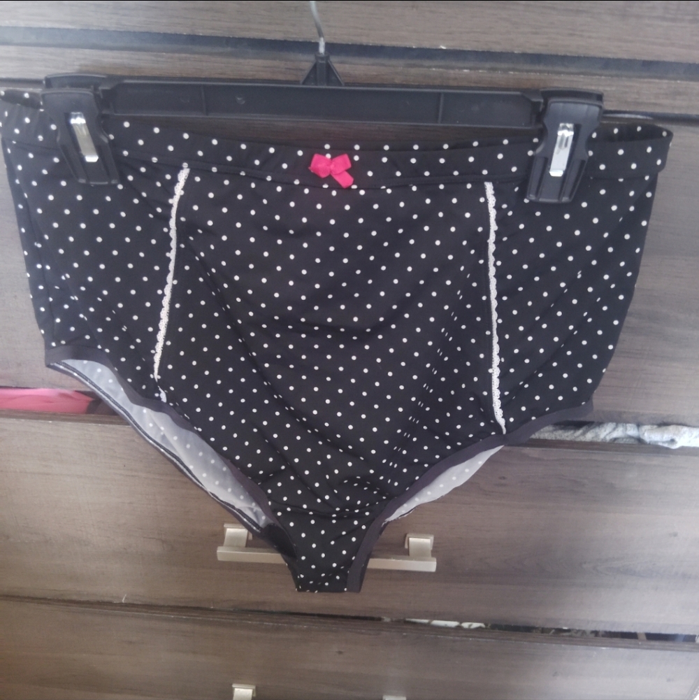 TORRID Polka Dot High Waisted Swim Bottoms 2XL - Picture 3 of 5